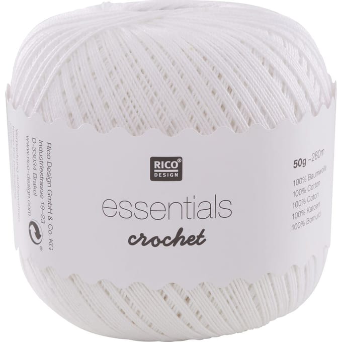 Rico Design Essentials Crochet - Wit