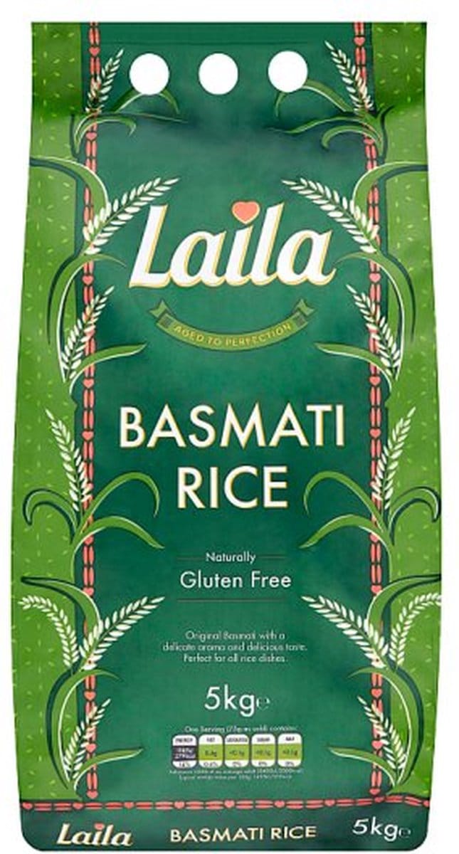 (LAILA) BASMATI RIJST 5KG