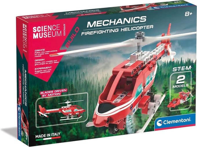 Mechanisch Bouwmodel Helikopter met Meer dan 200 Onderdelen