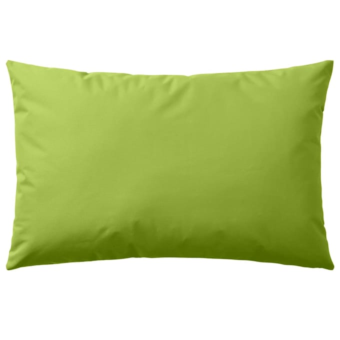 vidaXL - Buitenkussens - 60x40 - cm - appeltjesgroen - 2 - st