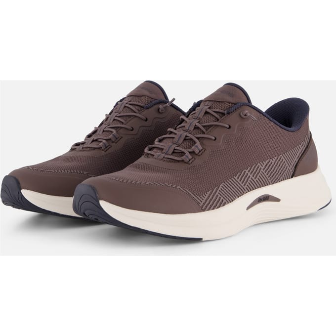 Skechers ARCH FIT VISTA 2.0-BRIGHT Dames Instappers - Grijs / Donkerblauw