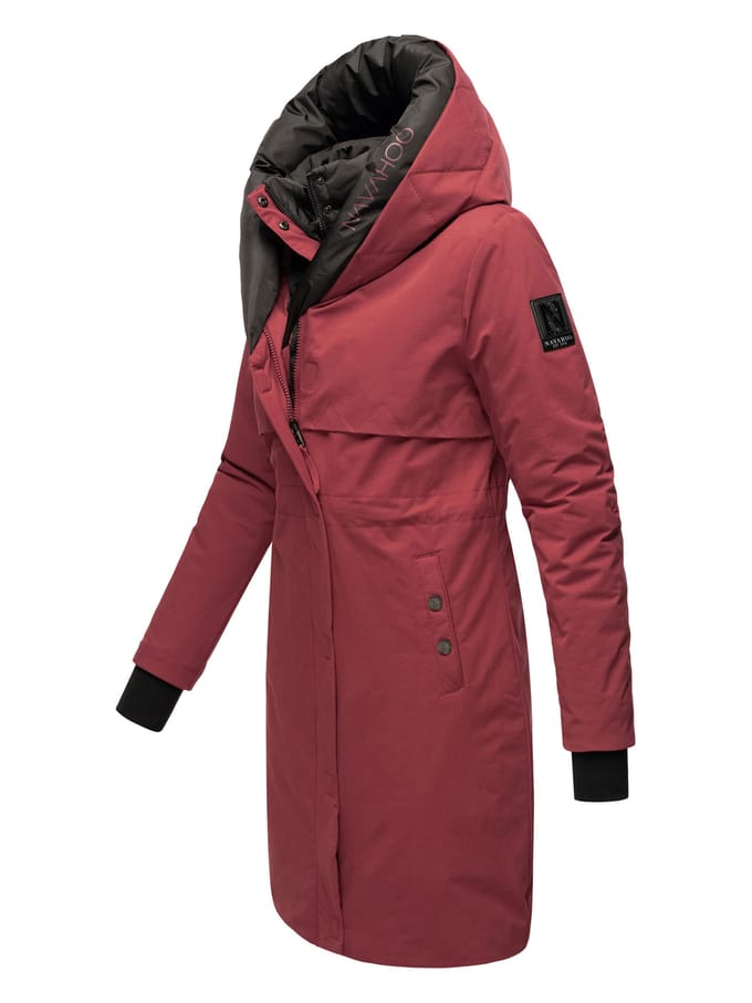 Navahoo dames winterjas Snowelf – Licht & Warm met magneetsluiting