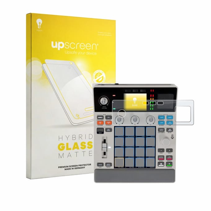 upscreen - Screenprotector voor Akai MPC Sample - Folie Beschermfolie Beschermglas matte