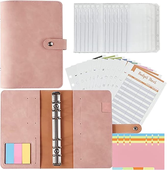 Budgetplanner - Budget planner, money sleeves, ring binder, financial planner,