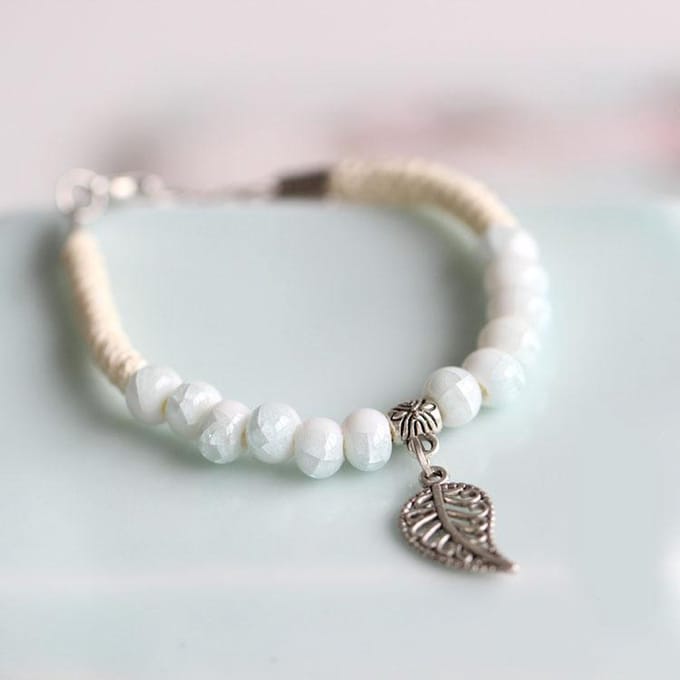 Armbandenset | 3 delig | kralenarmband met hanger