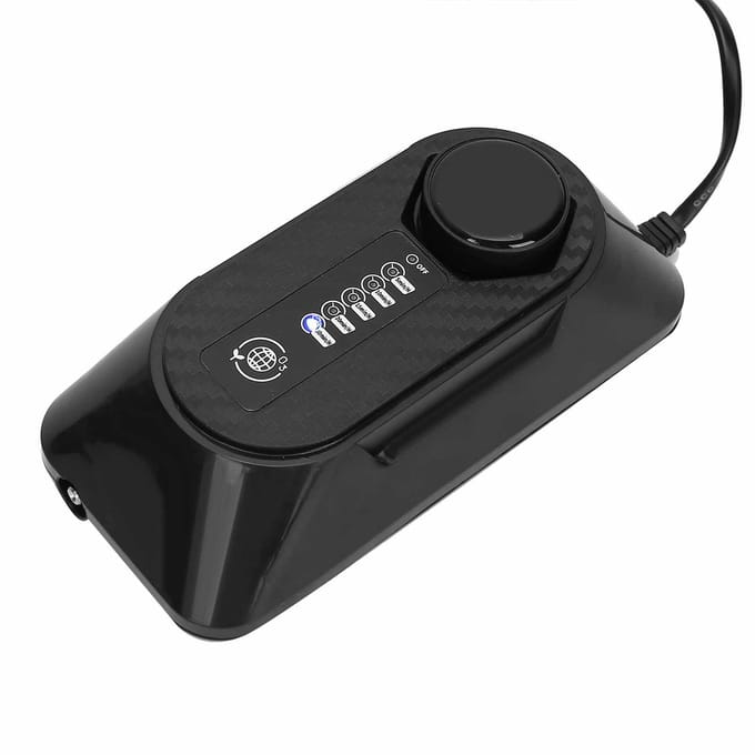 120MG Ozon Generator Machine Timing Cyclus Aquarium Ozonisator Waterzuiveraar Ozonator voor Vissen white