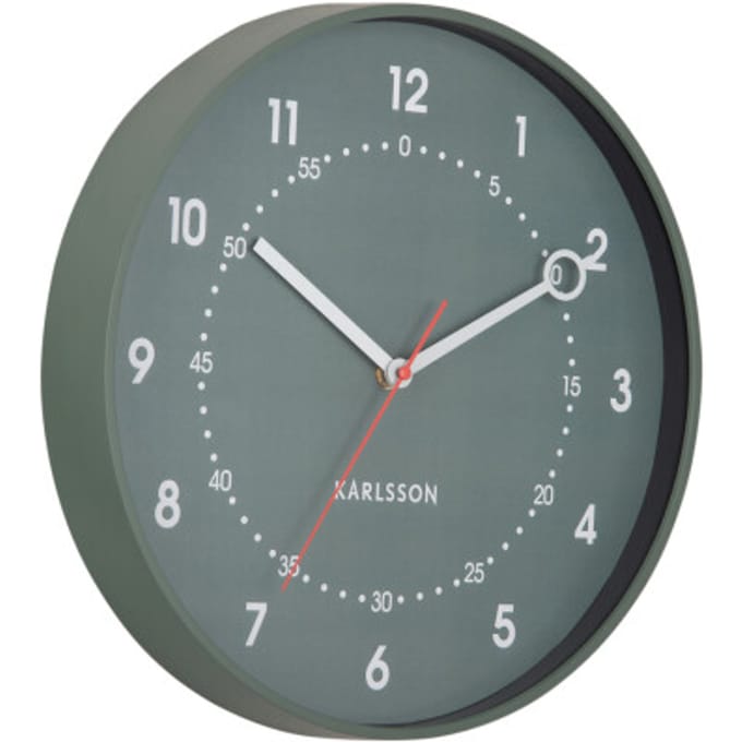 Karlsson wandklok fresco jungle Ø31,5cm