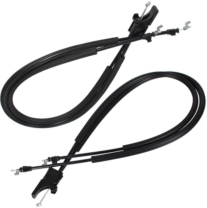 Modecar Ford Fiesta V - Stoel Kabel Set - Links & Rechts - 714mm/797mm