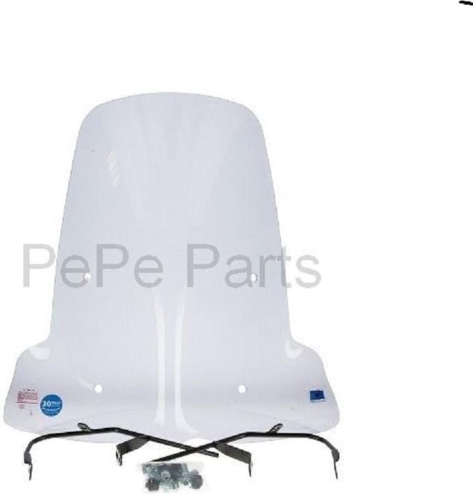 Windscherm Hoog voor Sym Orbit 3 Smoke (Made in EU)