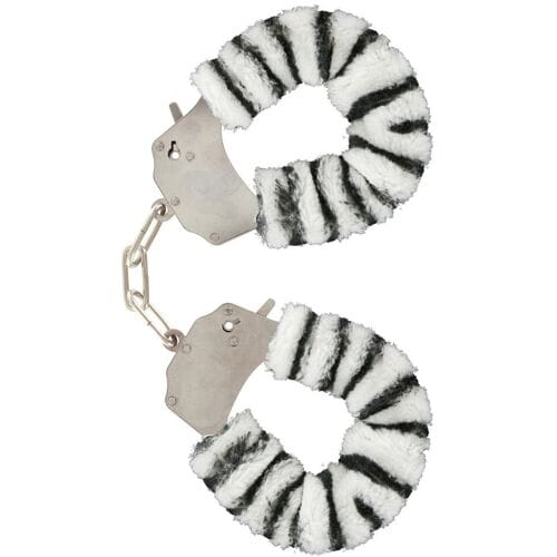 ToyJoy Furry Fun - Handboeien - Zebra Plush