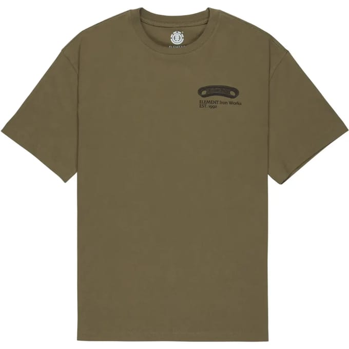 Element Iron Works T-Shirt groen