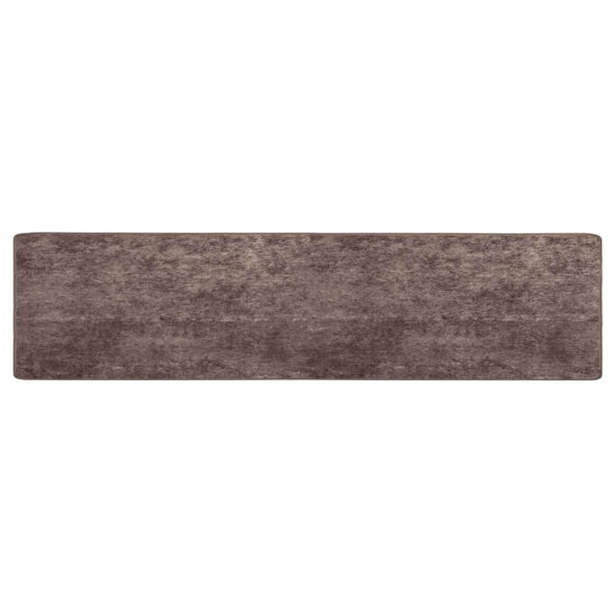 vidaXL - Tapijt - Runner - MARSA - Grijs - 100 - x - 450 - cm - Polyester - en - PVC