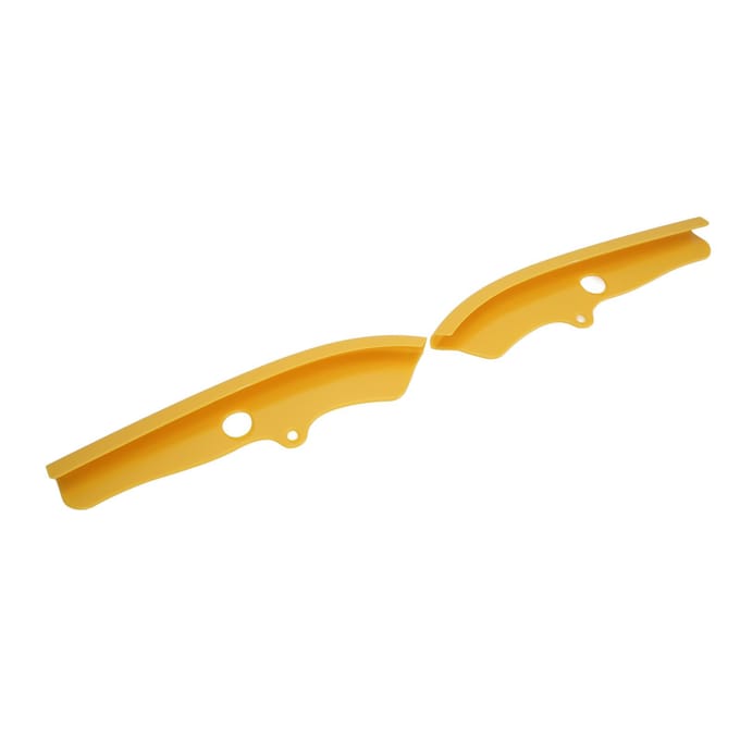 2 stuks Voorbumper Lipbeschermer ABS Vervanging voor Dodge Challenger SRT 392 2015?2018 yellow