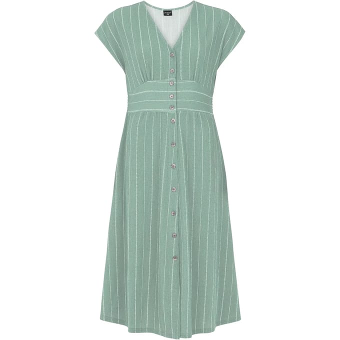 Protest Prtgilly – Blousejurk Dames – Knoopsluiting – Kuitlengte