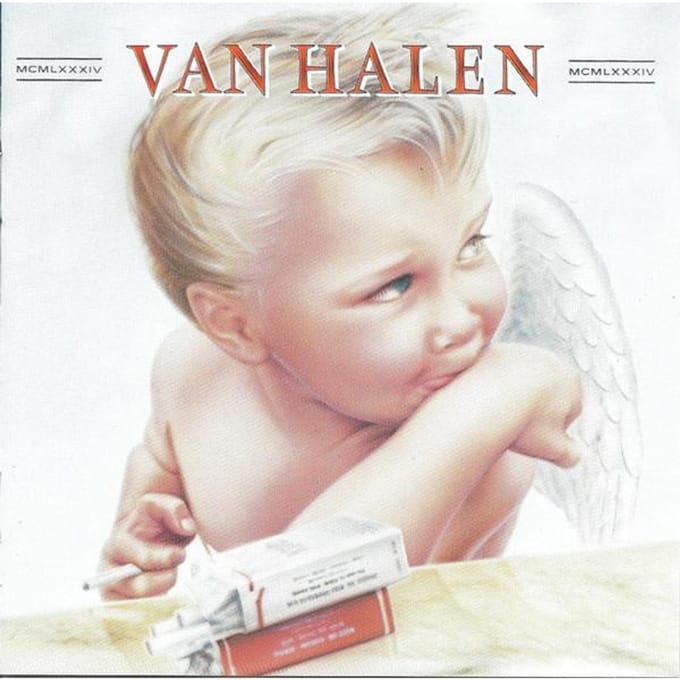 CD VAN HALEN  1984 9239852 Warner Bros. Re US Rock Gebruikt