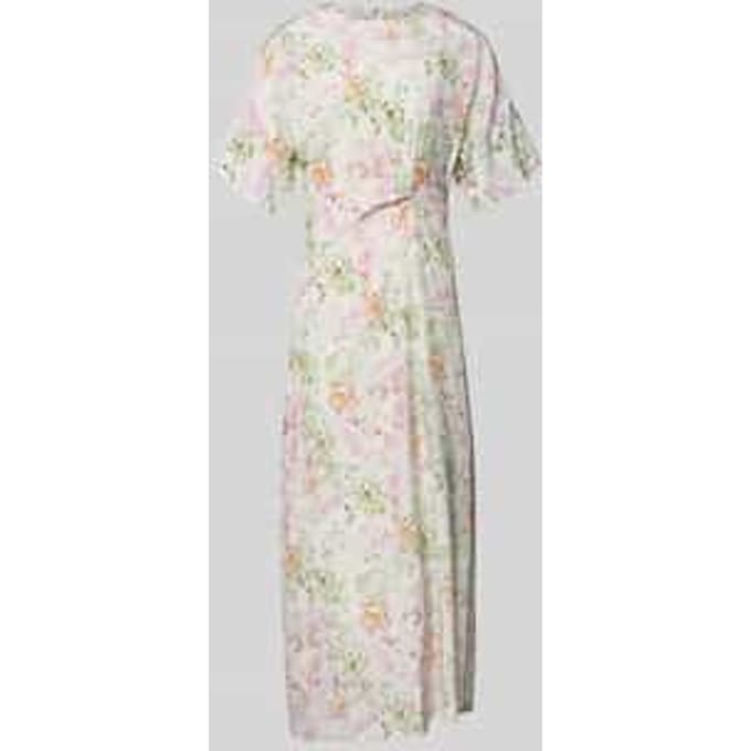 Midijurk van viscose model 'Dela2'