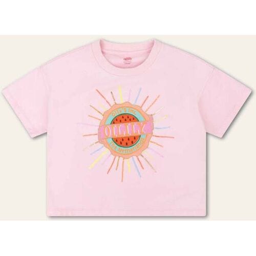 Oilily Hussel Sweater- maat98/3T Prism Roze