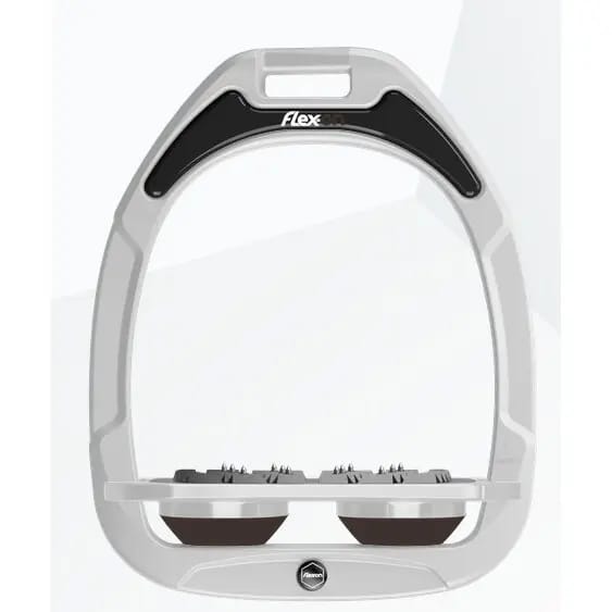 Platte Ultra Grip Beugels Wit/Grijs/Bruin Flex-On Green Composite