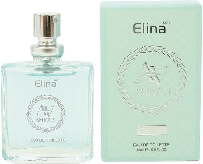 Elina - amicus eau de parfum - parfum voor heren - 15ml