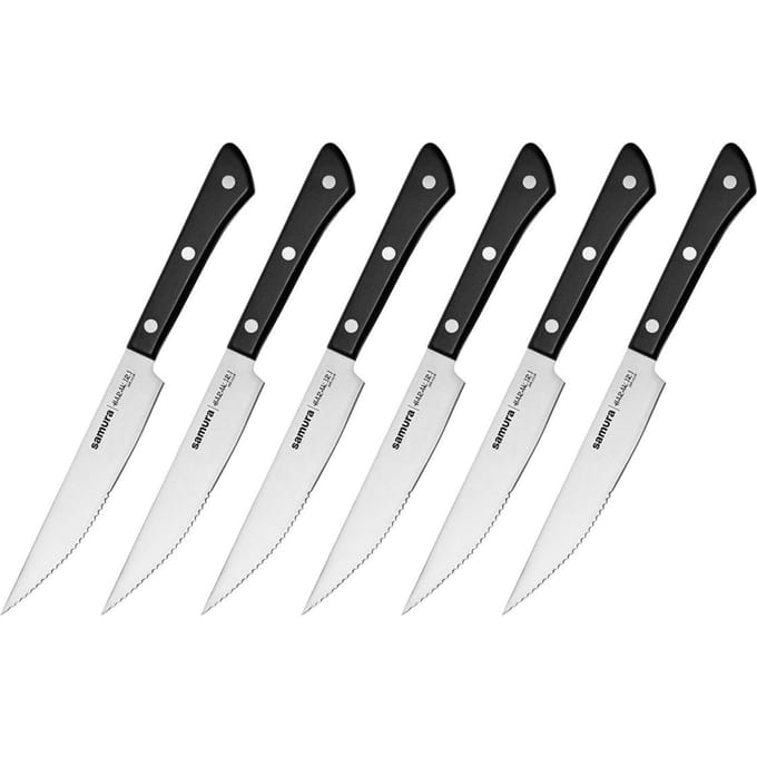 Samura Harakiri Steak Messenset 6-Delig