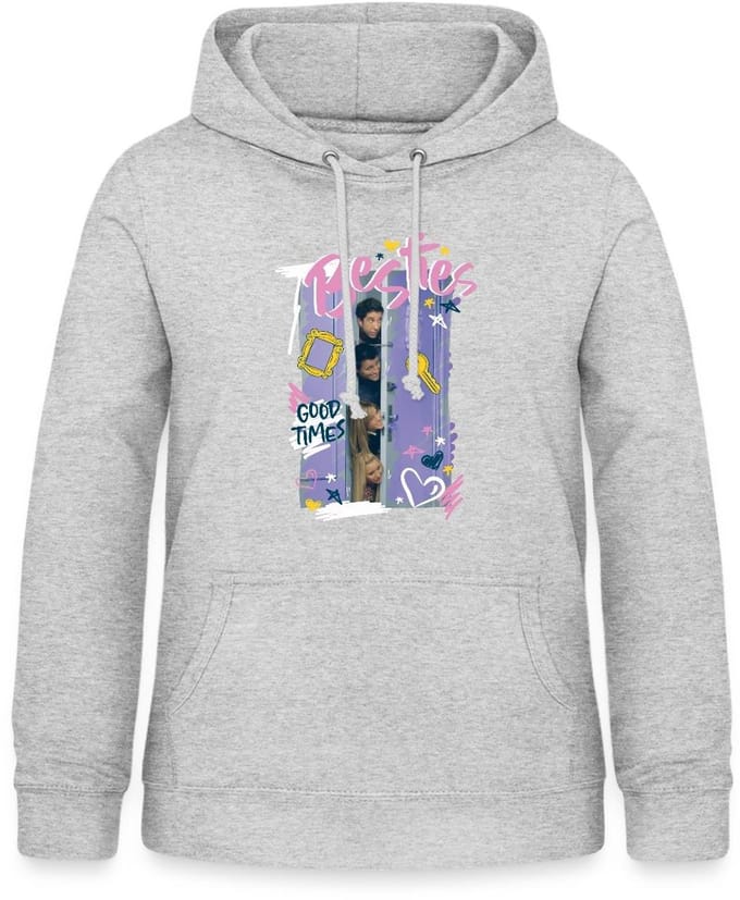 Friends Beste Vrienden Deur Hoodie Dames