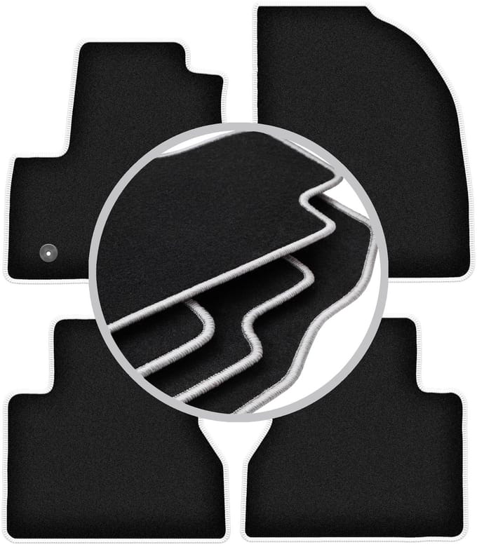 CARLUX-SILVER automatten voor: Ford Tourneo Connect combivan (2013-2017)