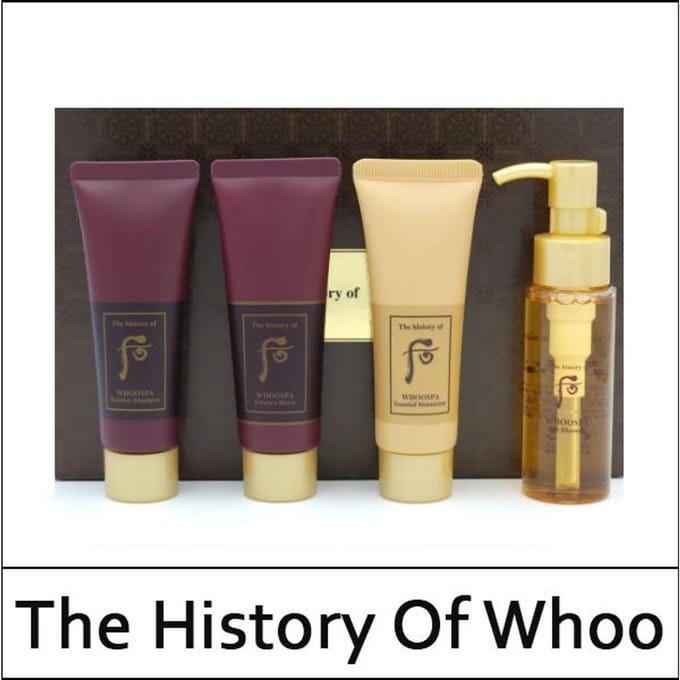 [De geschiedenis van Whoo] (sgl) Whoo SPA 4-delige cadeauset / WhooSPA beige