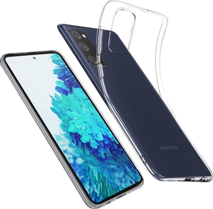 Flexibele achterkant Silicone hoesje transparant Geschikt voor: Samsung Galaxy S20 FE
