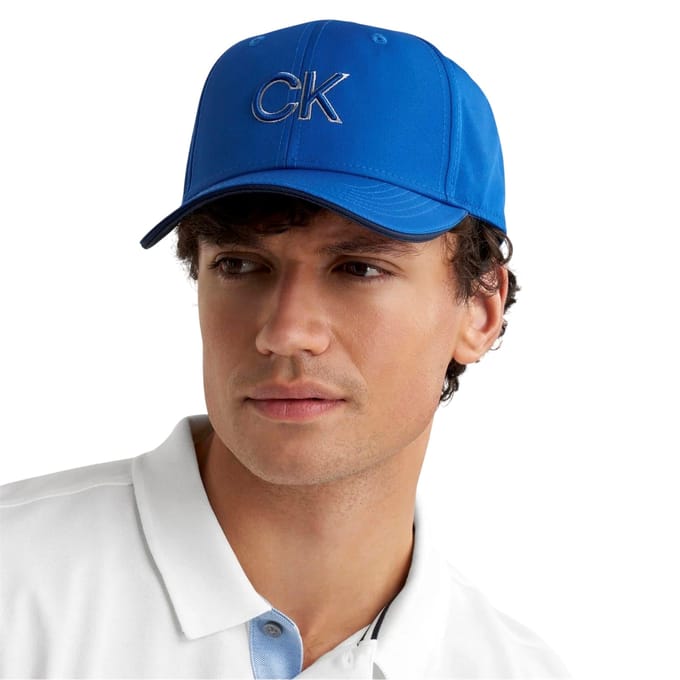 Calvin Klein Heren golfpet (Koningsblauw)
