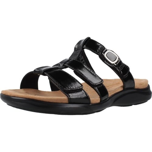 Clarks Kitly Pearl leren schoenen wit lakleer