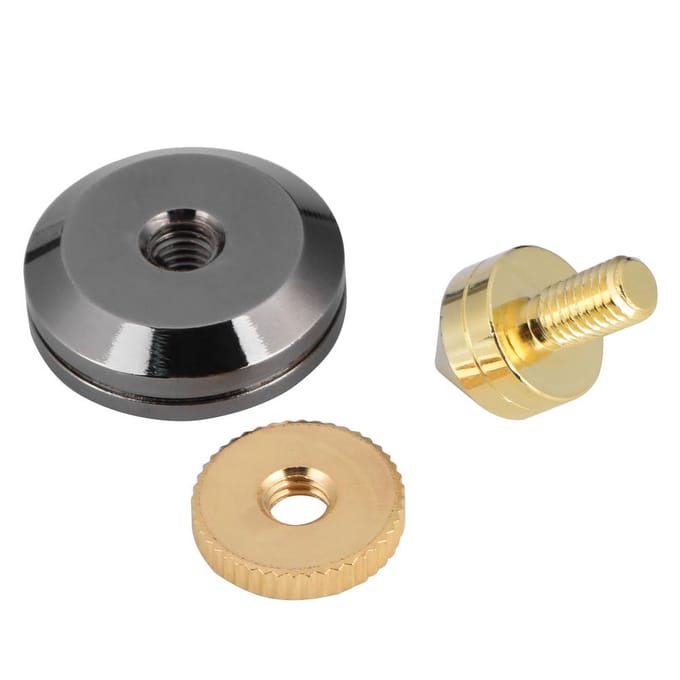 Lot de 4 pics d'isolation pour haut-parleurs HiFi, ampli, CD, cônes de base 28 x 25 mm