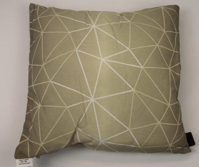 Madison sierkussen 50x50 cm Minimal taupe
