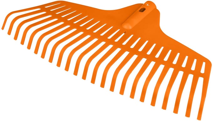 NEO TOOLS Serie - Kunststof Bladhark - Middelgroot - Oranje - 460mm