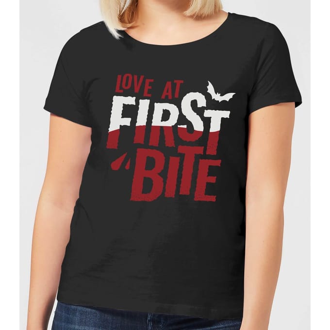 Love at First Bite Women's T-Shirt - Black - 3XL