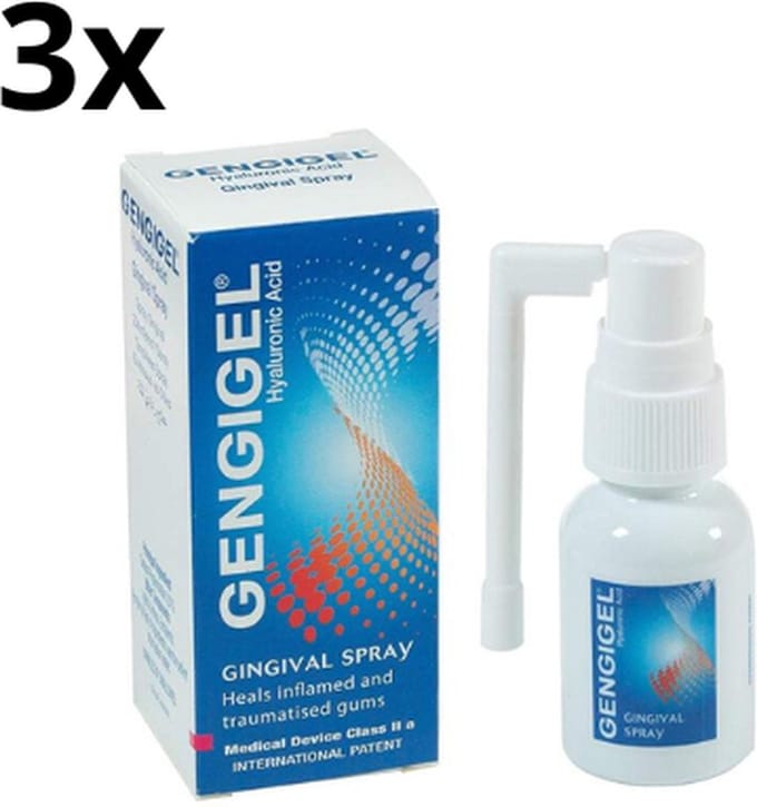 Gengigel Mondspray - 3 x 20 ml - Voordeelverpakking