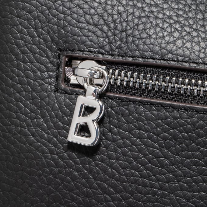 Bogner Leren Schoudertas Bozen Hedwig Shoulderbag Black Zwart