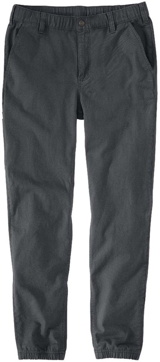 Carhartt Rugged Flex Relaxed Fit Canvas Jogger Pant – Shadow – W36 – Heren Werkbroek met Stretch en Elastische Pijpen