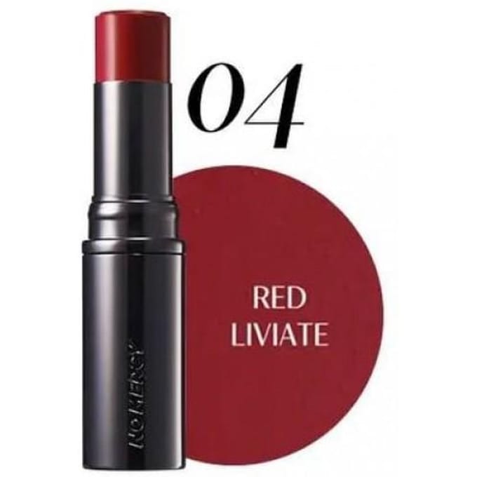Manyo No Mercy Spell Mood Stick #04 Red Liviate AUTHENTIEKE WINKEL black