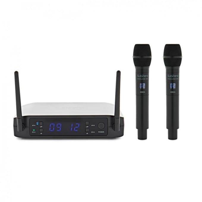 SubZero VOXLINK-2VH Draadloos Handmicrofoonsysteem