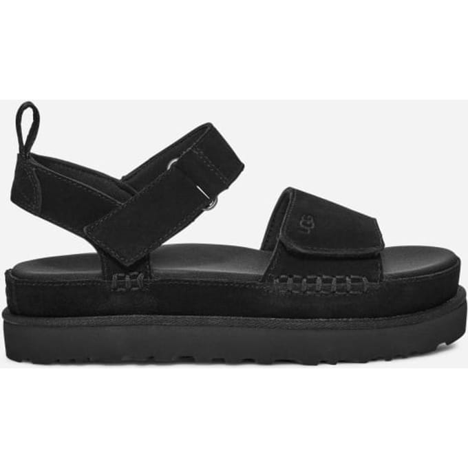 UGG® Goldenstar-sandaal voor dames  in Black, Maat 41, Suede
