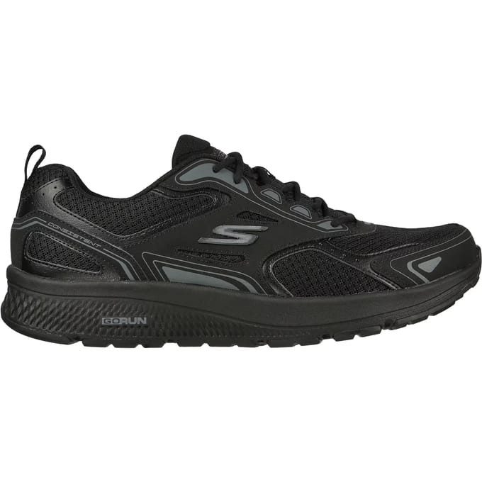 Skechers Go Run Consistent, Mannen, Zwart, Hardloopschoenen, maat: 44,5