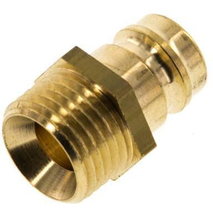 Messing DN 9 Tempereerkoppeling Insteeknippel M16x1.5 Buitendraad [5 Stuks]