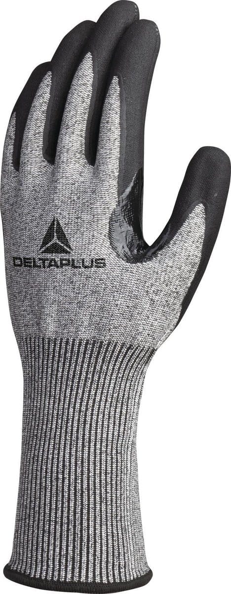 Delta Plus VECUT53 Gebreide Handschoen Zwart - maat 10