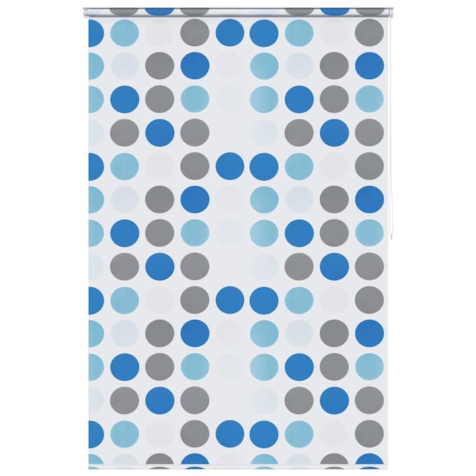 vidaXL - Rolgordijn - voor - douche - cirkel - 140x240 - cm
