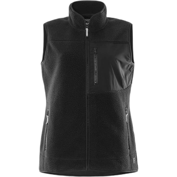 Fristads Argon microfleece damesvest - Zwart - M