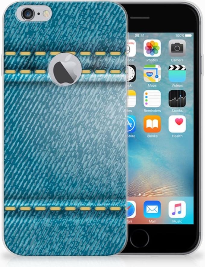 Apple iPhone 6 Plus | 6s Plus Silicone Back Cover Jeans