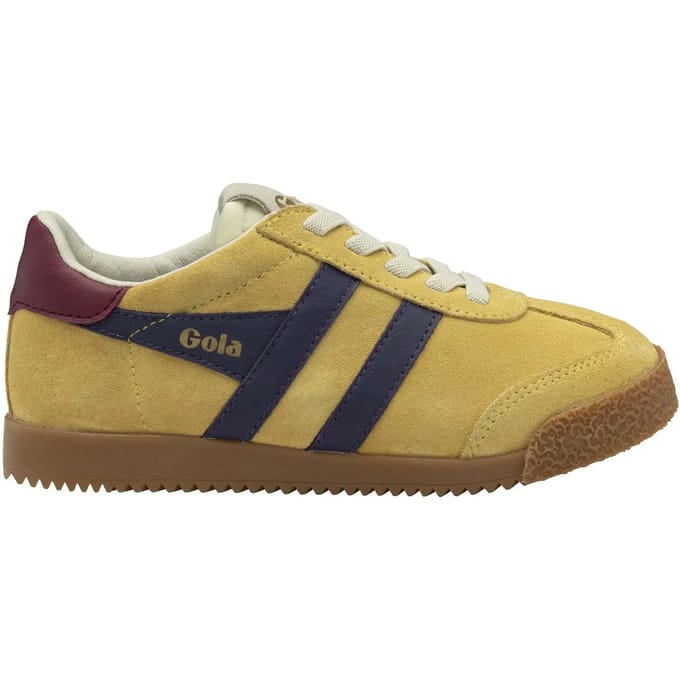 Kinder sneakers met veters in daim Gola Elan