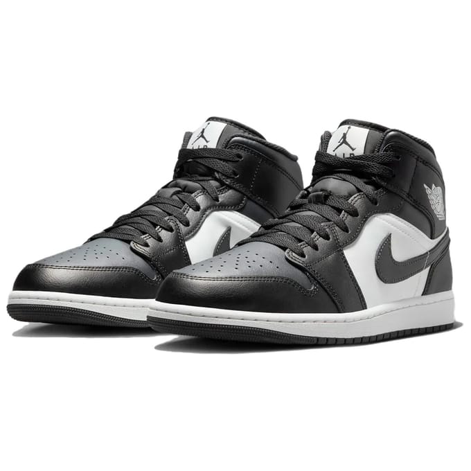 Air Jordan 1 Mid Black Off Noir Heren Sneakers Summit-White DQ8426-010 43