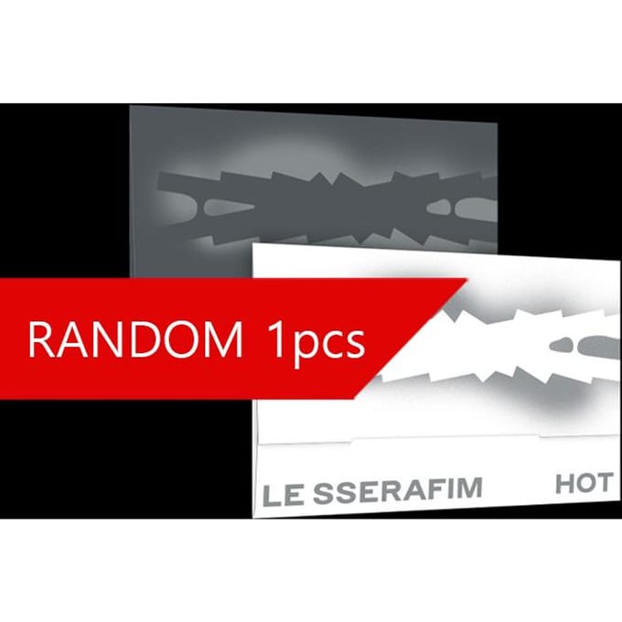LE SSERAFIM - HOT (Weverse Albums ver.) A gray