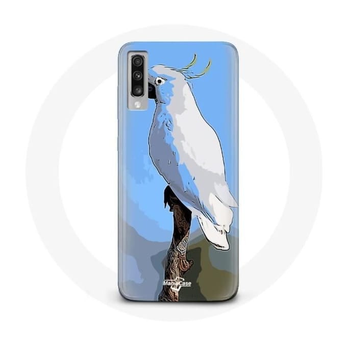 Coque - Samsung - Galaxy A70 - Souple - Blanc - Protection smartphone blanc